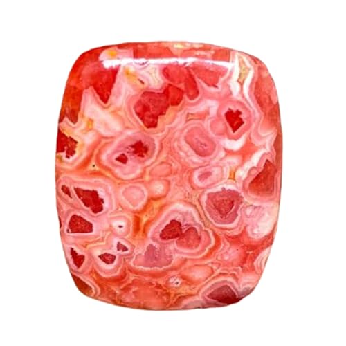 Rhodochrosite naturelle 32x26mm cabochon en vrac pour création de bijoux DIY GH_NAT_05695