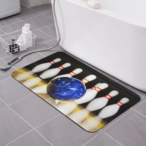 Tapis de douche super absorbant lavable et fin pour sol de cuisine