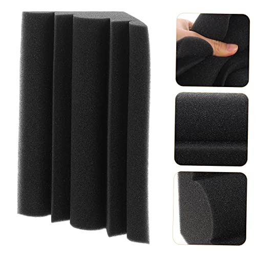 Toddmomy 4Pcs Paneles absorbentes de sonido antillama en esquina para tratamiento acústico en estudio miniatura 4