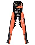 RUBICON - Wire Stripping Tool with Self-adjusting Jaws - Automatic Wire Stripper Cutter Crimper - Professional Precision Multi-Function Hand Tool