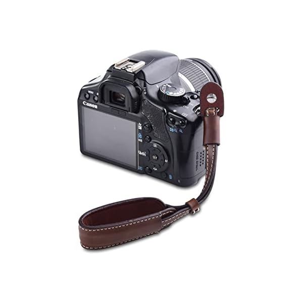 YXXJJ Kameragurt Kamera Pu. Handgelenksriemen Doppelschicht Handgriff Lanyard for GX80 GX85 GH5L GH4 GH5 GX850 G9… – Bild 8