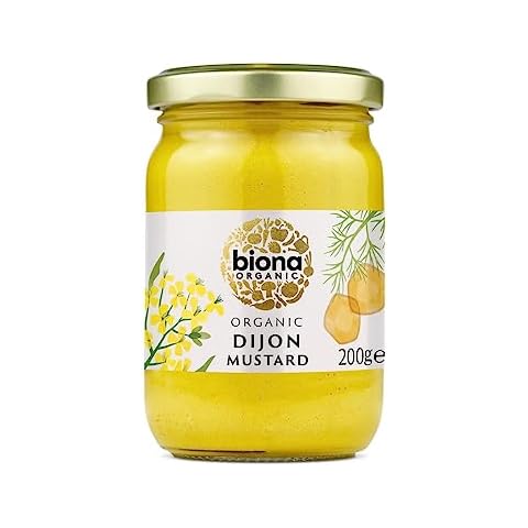 Biona Organic Dijon Mustard 200g for Sandwiches Cover
