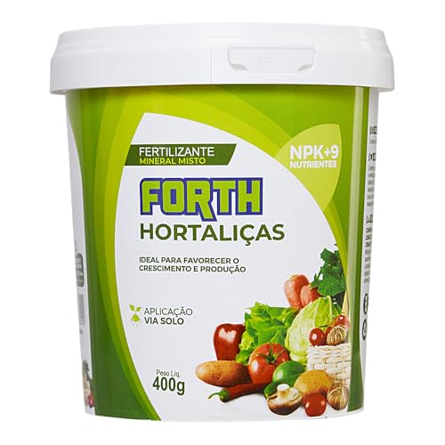 Adubo Forth Hortaliças, Adubo para Horta, NPK (Nitrogênio, Fósfor...