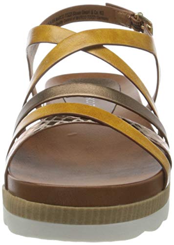 Marco Tozzi 2-2-28412-26 Sandali, Donna, Saffron