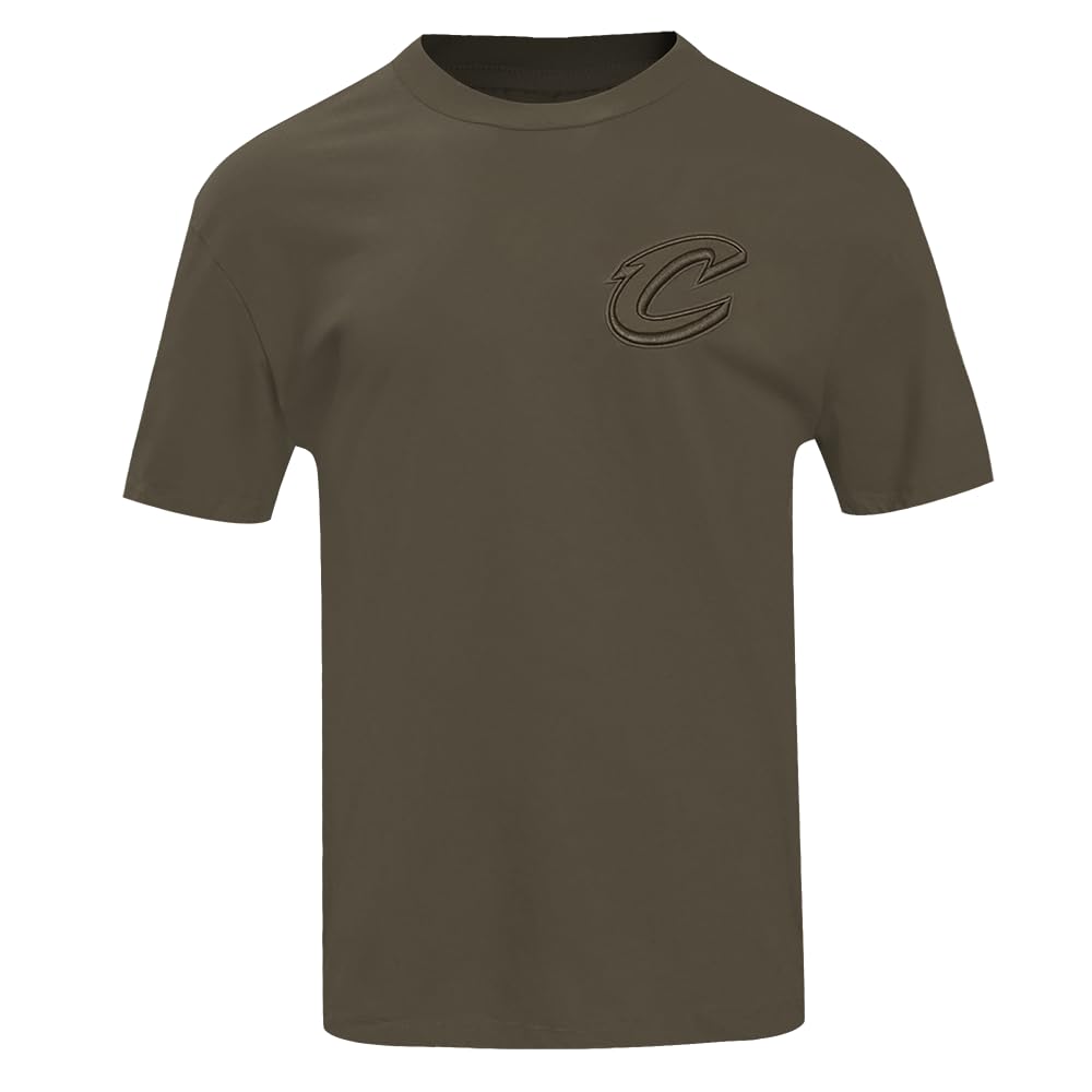 PRO Standard Men's NBA Neutral Short Sleeve Tee, Dark Taupe