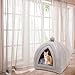 Gralara House, Bed for Small Pets, Portable Shelter for Winter Indoor Use, S