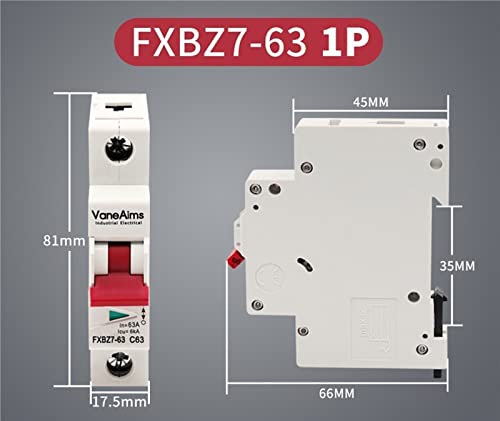 Onduleur solaire DC 1000V interrupteur automatique CC FXBZ7 haute performance