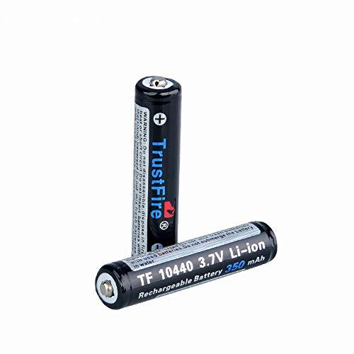 Trustfire 10440 - Pilas AAA de Ion de Litio (sin Circuito de protección)