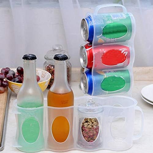 1pcs Portable Canned Beverage Storage Box Fridge Beverage Can For Kitchen Space-saving Organizer Storage Box Kitchen Accessories - (Color: 1 pc)