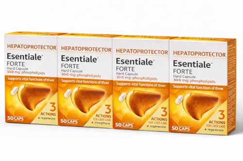 Essentiale Liver Phospholipids 300 mg Capsules 4 Pack 200 Capsules