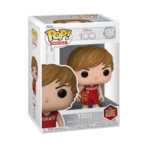 Funko POP! Movies: High School Musical - Troy Bolton - Figuras Miniaturas Coleccionables Para Exhibición - Idea De Regalo - Mercancía Oficial - Juguetes Para Niños Y Adultos - Fans De TV
