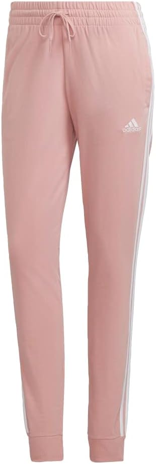 adidas Women's Essentials Single Jersey 3-Stripes Pants