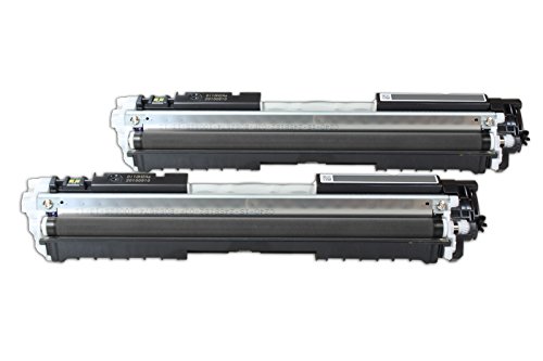 Toner 126A CE310A noir lot de 2 rechargé compatible HP LaserJet M275nw