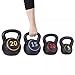 Venbytech for 4-Piece Kettlebell Set Exercise Training Fitness Weights 5lb, 10lb, 15lb, 20lb