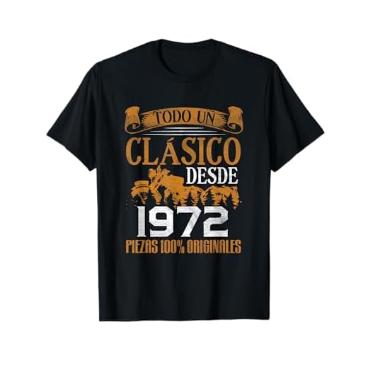 Nacido en 1972 - 53 Años Cumpleaños Moto Biker Hombre Motero Camiseta