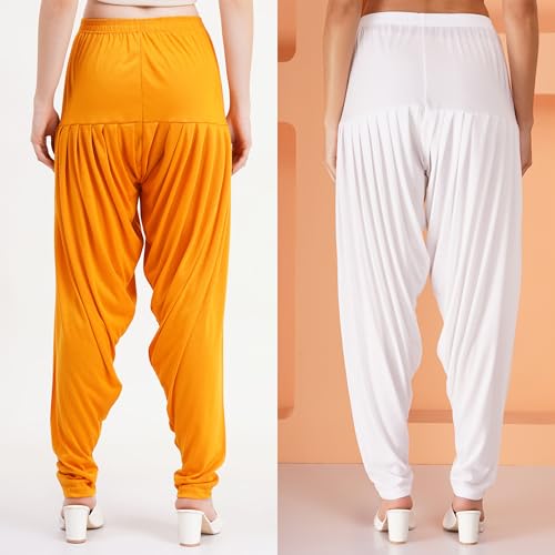 Image of Buy That Trendz Patiala Salwar for Women Relaxed Fit Viscose Patiyala Salwar Harem Bottom Pants