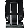 Amazon Basics Travel Backpack, Carry-On with Laptop Compartment, 40L Capacity, Expandable for 10% Extra Space, Convertible Backpack & Shoulder Bag, Multiple Pockets, 15.8W x 21.5H x 8.3D, Black