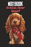 Photo Gallery american cocker spaniel with bandana: a narrow ruled notebook with 120 pages for writing, notes, and everyday ideas Photo Gallery american cocker spaniel with bandana: a narrow ruled notebook with 120 pages for writing, notes, and everyday ideas