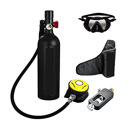 Bouteille d'oxygène d'une capacité de 1L avec embout respirateur portable