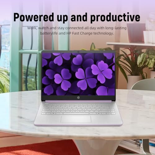Image of HP 14 inch Laptop, Intel Processor N150, 4GB RAM 384GB Storage(UFS+SD Card)