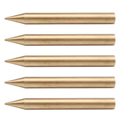 Image of Brass Kilak (6 Inch) | Conical Rod | 1 Weight- 230 Gram Approx | Pack of 5 |Vastu Nail for Vastu Dosh Correction | Vastu Remedy | Vastu Kilak Remedy |