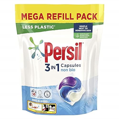 Persil capsules de lavage 3 en 1 non bio : la solution idéale peaux sensibles