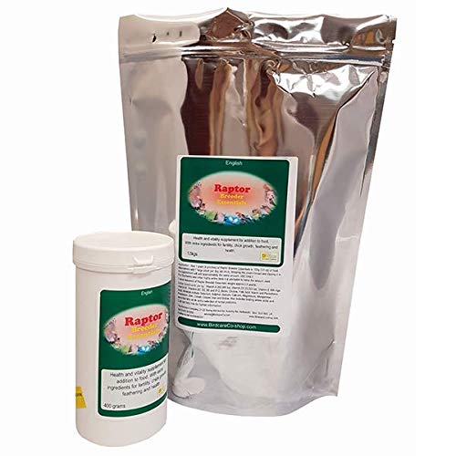 100g Raptor Breeder Essentials Bird Hawk Owl Vitamin Supplement BirdCare Company