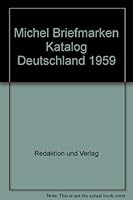 Michel Briefmarken Katalog Deutschland 1959 B00ALJVQ7Q Book Cover
