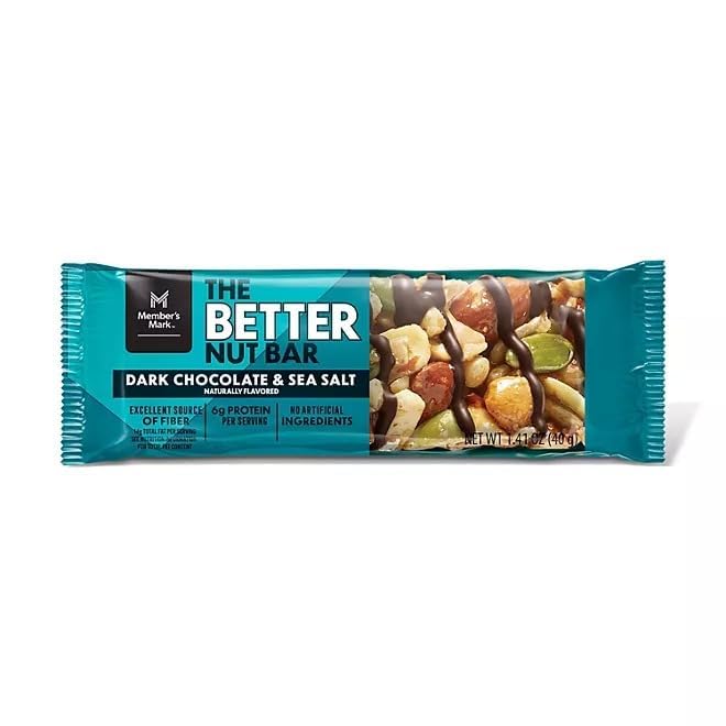 Generic The Better Nut Bar, Dark Chocolate and Sea Salt, 24 ct, Pack of 2