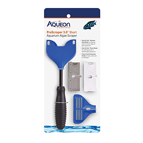 Image of Aqueon ProScraper 3.0 Short Aquarium Algae Scraper