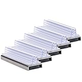 magnets4you - 5er PackMagnetische Schilder- & Kartenhalterung, vertikal | Hält Materialstärken bis 1mm | perfekt für Präsentation von Werbung/Informationen im Verkaufsbereich oder auf Messen