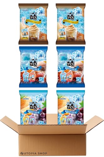 ぷるんとアイスシリーズ 計6袋(3種×各2袋) 68個入り 詰め合わせ 凍らせて食べるシャーベット なめらか食感