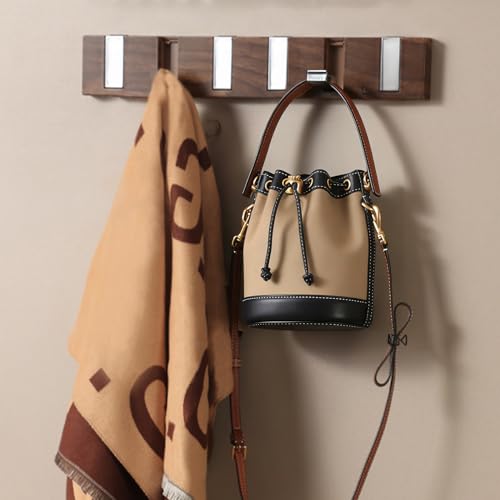 Soporte para llaves para la pared de madera sin agujeros de diseño 3