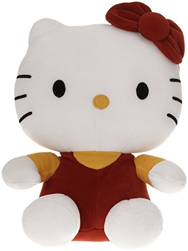 Image of SANA Hello Cat Soft Toy Specially Designed for Kids (Brown, 32cm)