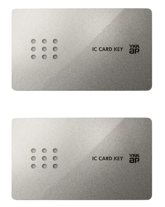 YKKAPスマートコントロールキー3つセット Amazon.co.jp: 2枚セット YKK-ap玄関用 スマートコントロールキー用