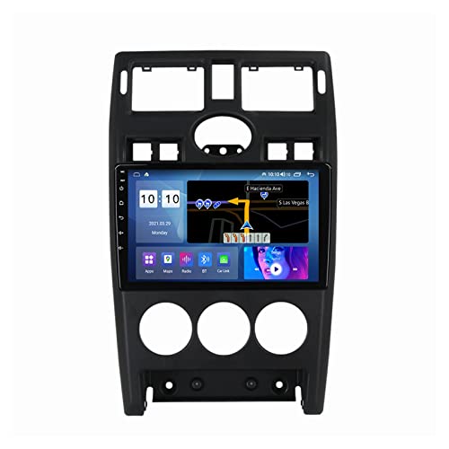 HTXPSM Android 10.0 - Reproductor de DVD estéreo para coche con navegación GPS táctil, radio 2 DIN para Lada Priora 2007-2013, pantalla táctil de 9 pulgadas, reproductor multimedia MP5, receptor de v