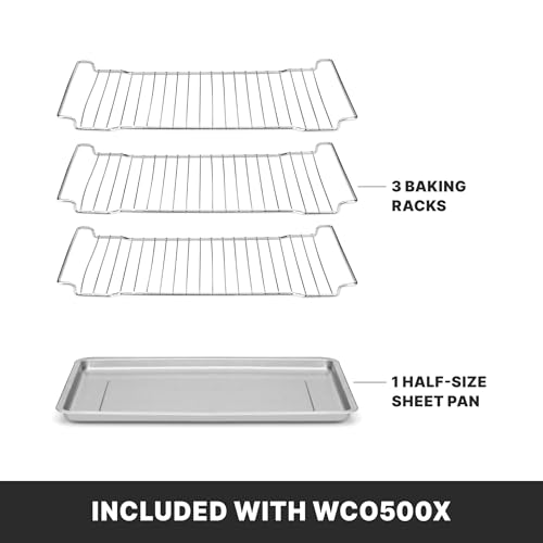 Image of Waring Convection Oven with Half-Size Pan Capacity | Half-Size Pan Capacity, 4 Cooking Functions, for Commercial Kitchens & Restaurants, NSF Certified