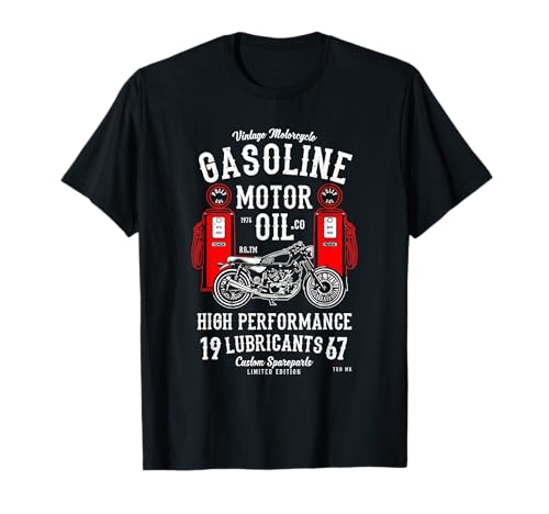 Aceite de motor de gasolina Camiseta