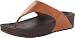 FitFlop Women's Lulu Thong Sandal,Toffee Tan,7 M US