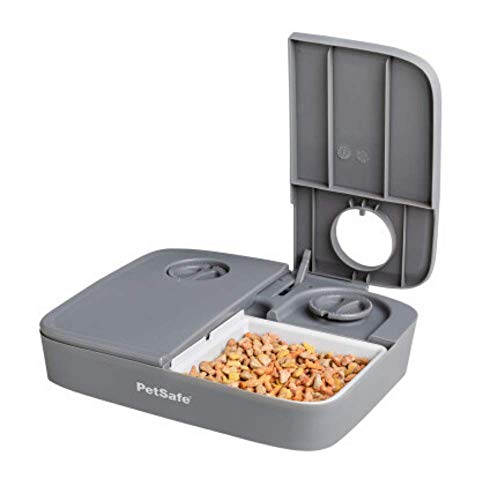 Petsafe 2 Meal Automatic Feeder, Built-In Timers, Bpa Free Food Bowl, Suitable For Dry Food,Grey #TOP3