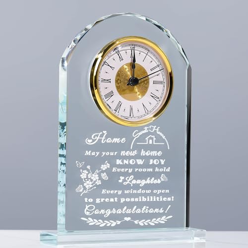 Qianwei Crystal Housewarming Clock