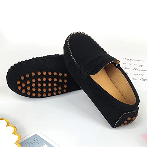 S. Tedazo Boys Girls Loafers Oxford Flats Boat Moccasin Slip-On Schooling Daily Walking Shoes #TOP3