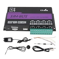 4G-SMS-Alarm-Controller, Mobiltelefon-Zugangscontroller mit 4 Kanälen, 4G-Netzwerk, SMS-Stromausfallalarm, APP-WEB-Temperatur-Feuchtigkeits-Verknüpfung