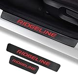Car Door Sill Guard Protector Compatible with Honda Ridgeline Accessories, Door Sill Scuff Plate Sticker