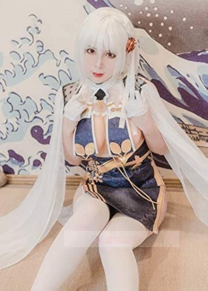 Amazon.co.jp: アズールレーン Azur Lane シリウス コスプレ衣装+靴下+