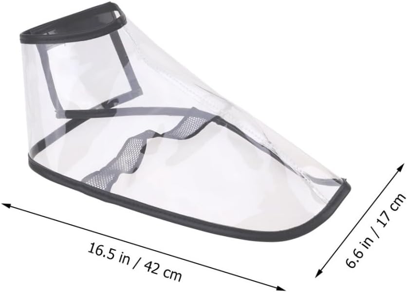 Disposable Hair Proof Shoe Protectors for Barbers Salon Shoe Guards TPU Waterproof Non-Skid Covers for Hair Stylists and Barber Shops