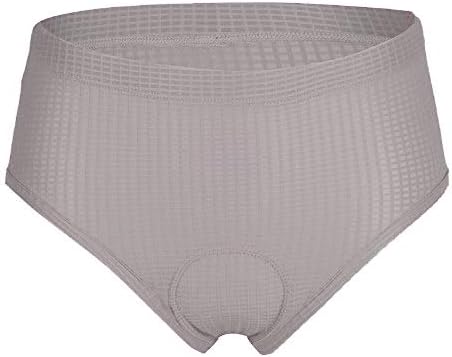 beroy Women Quick Dry Cycling Underwear with 3D Padded,Gel Bike Underwear and Bike Shorts (Grey, Small)