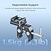 SMALLRIG V-Mount Crab-Shaped Clamp, 15-40mm Non-Slip Clamp, 1.5kg Load-Bearing Compatible with Multiple Brands of V-Mount Batteries - 5313