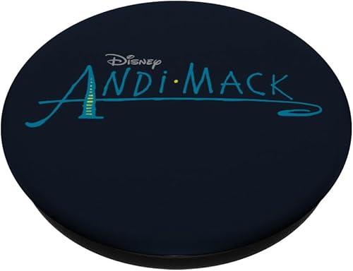 Miniatura 2 de Disney Channel Andi Mack Logo PopSockets - Agarre y soporte para teléfonos y tabletas, Negro