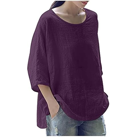 Blouse TIMEMEAN en Coton et Lin Cover